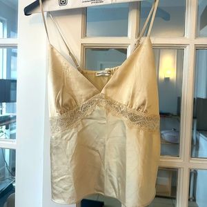 Cream Abercrombie Tank